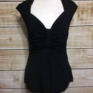 Banana republic cap sleeve shirt